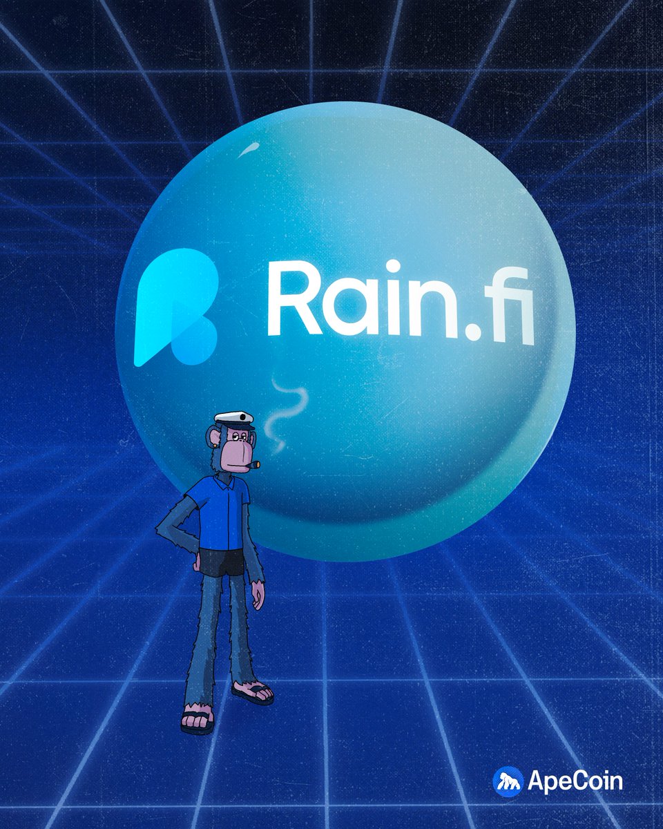 Maximize your gains and cut the stress.

Through our collaboration with <a href="/RainFi_/">Rain.fi 💧</a>, you can now use ApeCoin to borrow, leverage trade, and earn yield on Solana.

x.com/RainFi_/status…
