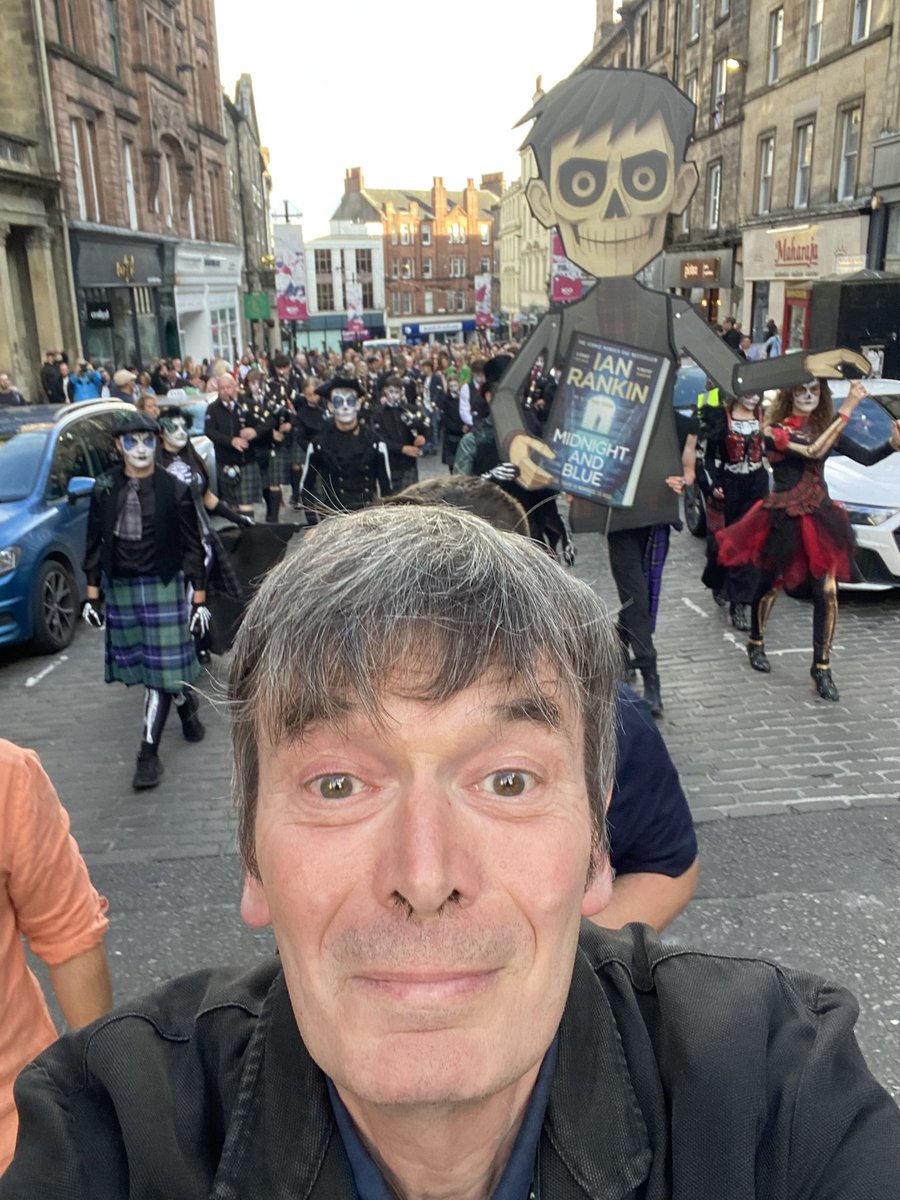 Beathhigh's tweet photo. Just a normal Friday night in Stirling for Bloody Scotland festival… https://t.co/voBeof6V77