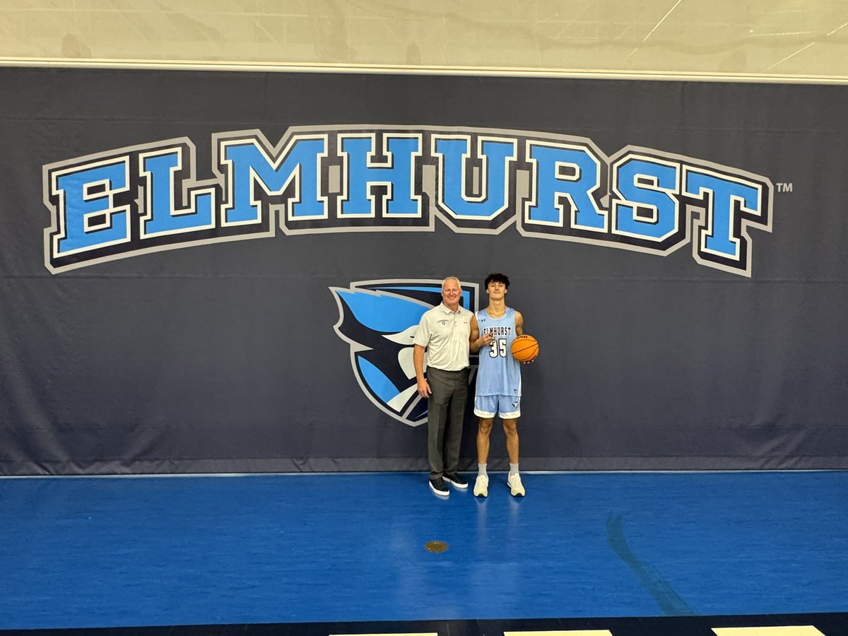 After a great visit, and conversation with <a href="/baines_john/">John Baines</a> and <a href="/JohnCheng357/">John Cheng</a> I am honored to receive an offer to play at Elmhurst University 

<a href="/ProgenyJWR/">Progeny 2029 Under Armour</a> <a href="/ZionsvilleBball/">ZionsvilleBasketball</a>