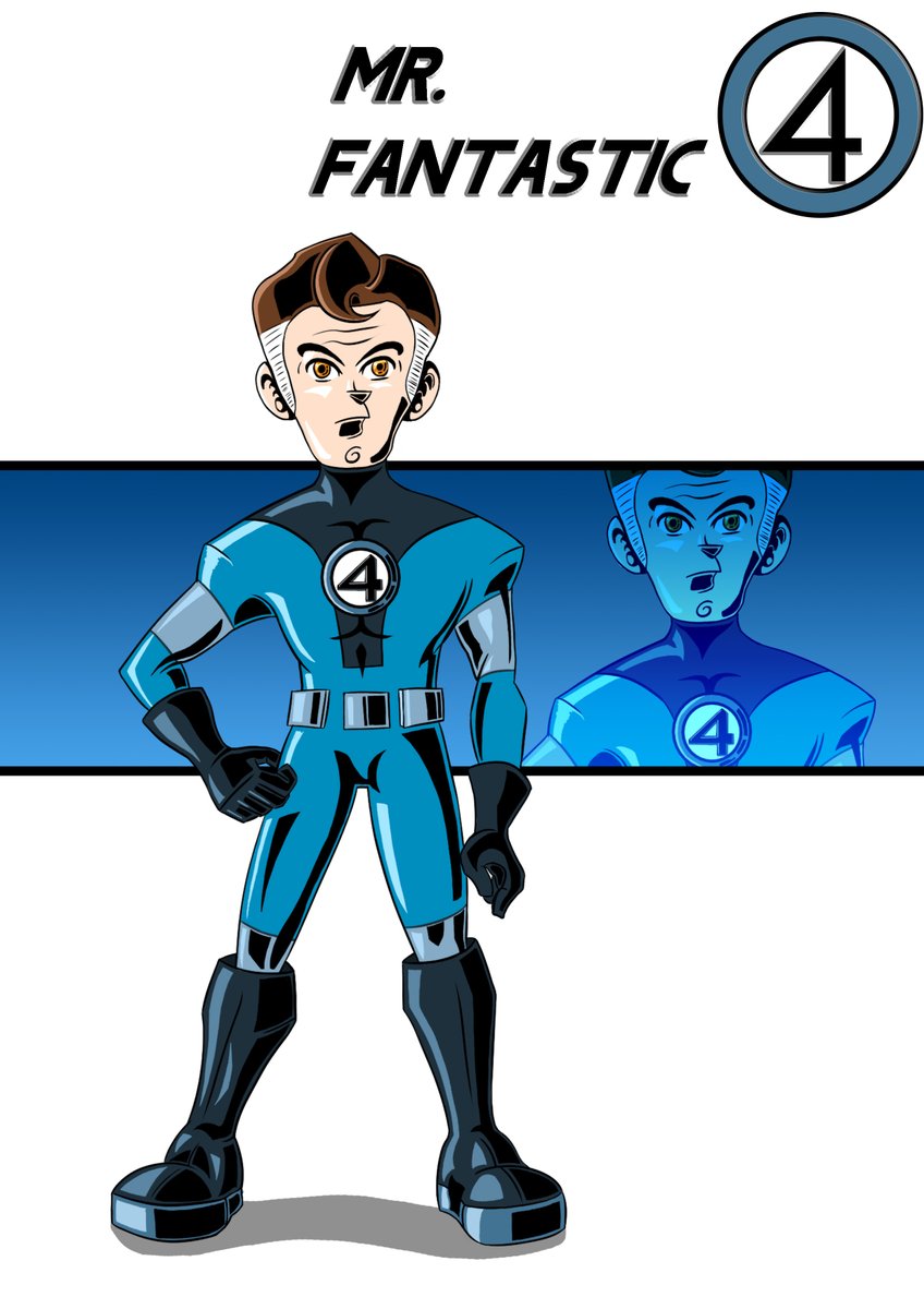 darius_dx's tweet photo. Drawn Fantastic 4 in my art style here's Reed and Sue!!
#marvel #FantasticFour #FanArtFriday #ReedRichards #MarvelRivals #artwork https://t.co/EmCpEFM4cT