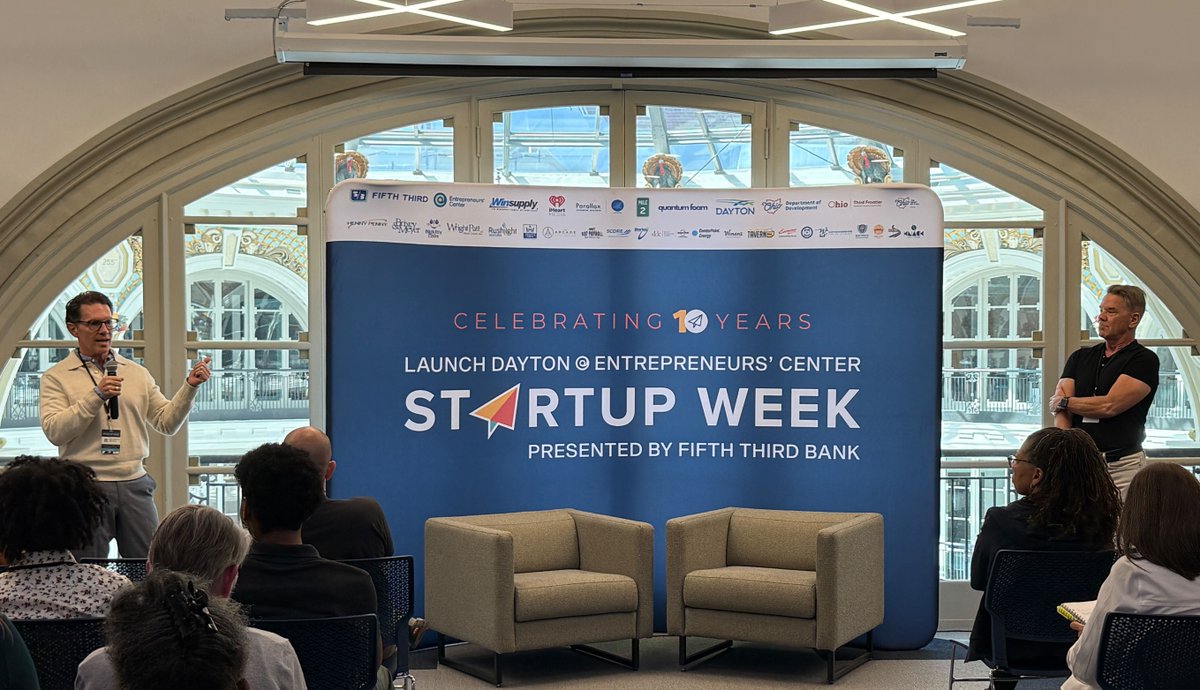 DTCofDayton's tweet image. The DTC team had a great time at Launch Dayton Startup Week, connecting with members of Ayuka Consulting + Triumvirate Cybersecurity! 🚀 Inspiring talks, workshops &amp;amp; networking—can’t wait for the next one!

#LaunchDayton #StartupWeek #DaytonInnovation #DTCCommunity