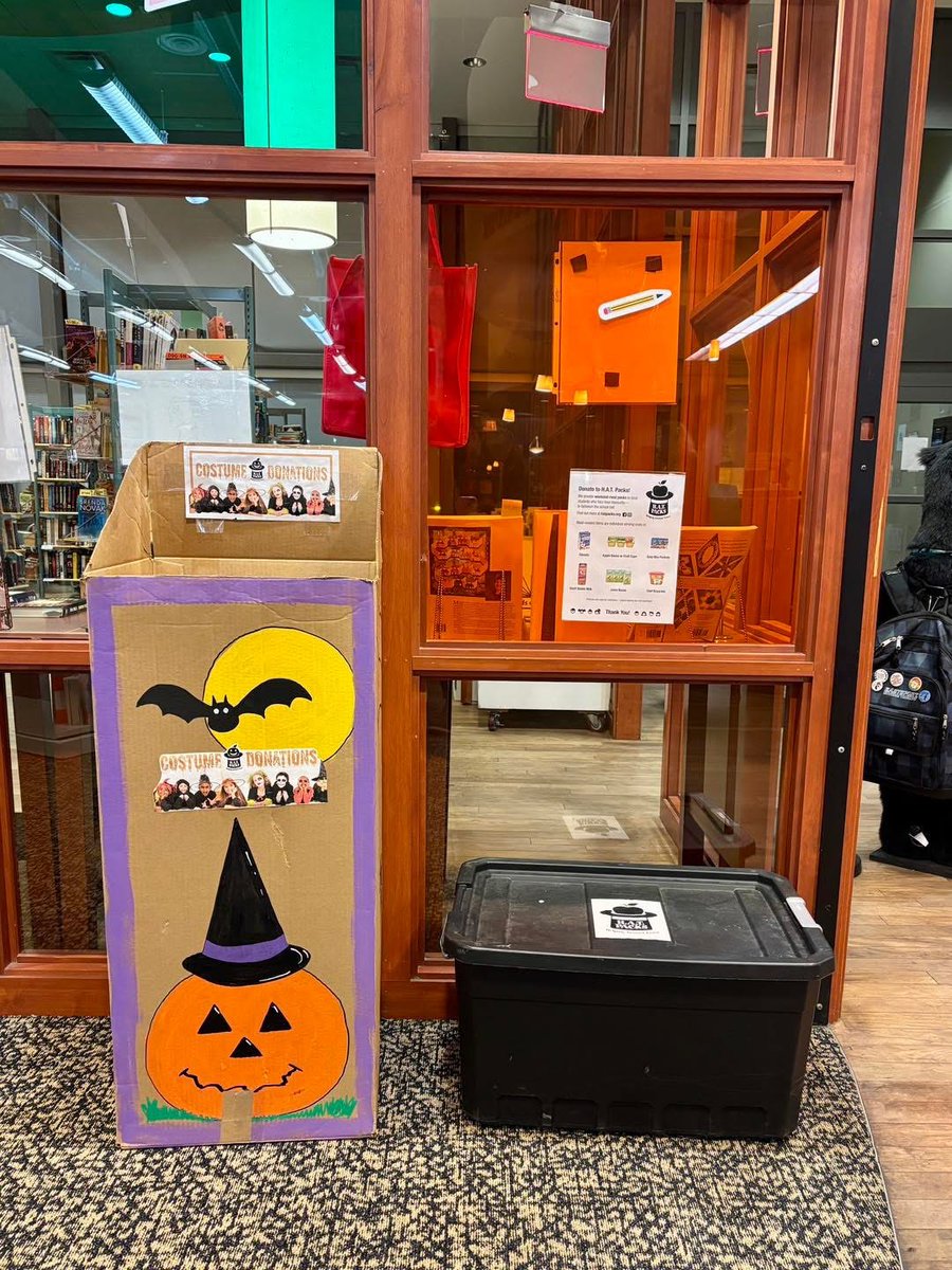 It's that time of year again folks! 

Our friends at HAT Packs wants to ensure every HH child can join in on the fun of Halloween. 
You can help by donating your family's gently used or new costumes! 
Collections are being taken at the front of the Horsham Township Library!