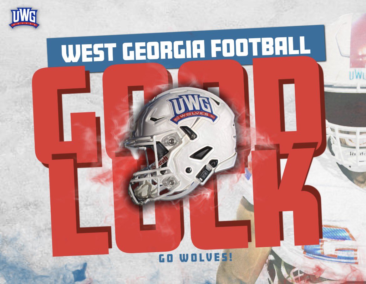 Thank you <a href="/UWGFootball/">West Georgia Football</a> for showing love GO WOLVES!!🙌🏻❤️