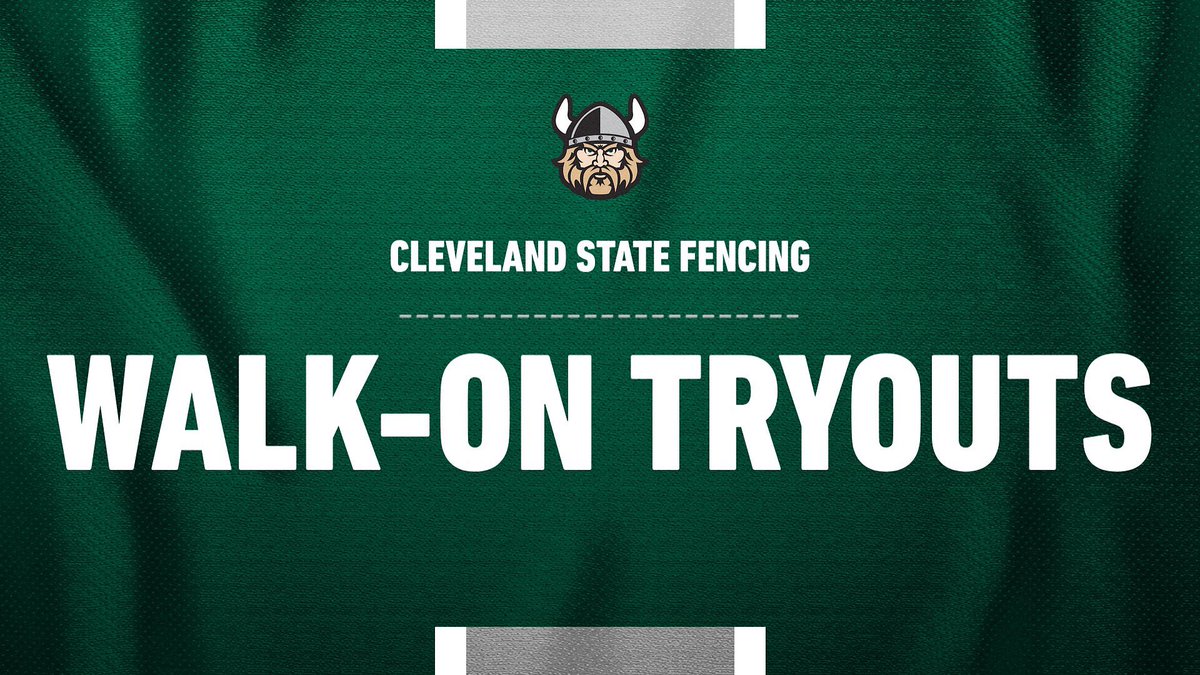 Calling all Cleveland State female students! We are hosting Walk-On Tryouts for our women’s team on Monday, September 22 from 8:00 to 10:00 a.m. inside Woodling Gymnasium. 

Visit csuvikings.com for more details and instructions on how to register. 

#GoVikes