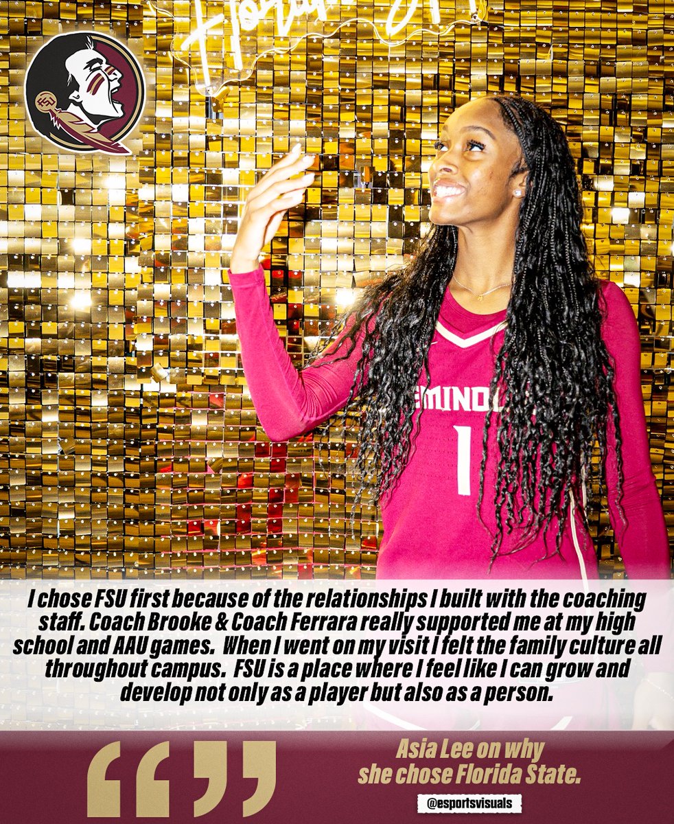 Asia Lee on why she chose Florida State.

#YouAreElite #EliteSportsVisuals <a href="/AsiaLee2026/">Asia</a> <a href="/fsuwbb/">FSU Women's Basketball</a> <a href="/ONLadyEaglesBa1/">ON Lady Eagles Basketball</a>