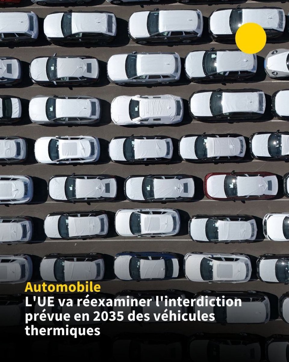 lesecologistes0's tweet image. L’Union Européenne ne doit pas remettre en cause l&apos;interdiction prévue en 2035 des véhicules à moteur thermique 🚘 @steph_sejourne !…

#Europe #transition #ecologie