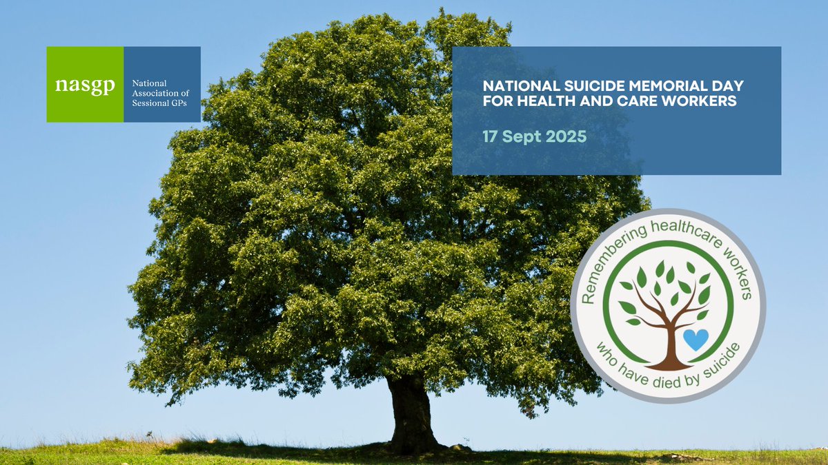 We’re marking National Suicide Memorial Day for Health and Care Workers with colleagues across the NHS today: doctors-in-distress.org.uk/national-memor…

If you have lost someone to suicide – relative, friend, partner, colleague or someone in your community – we’re thinking of you today. #NSMD