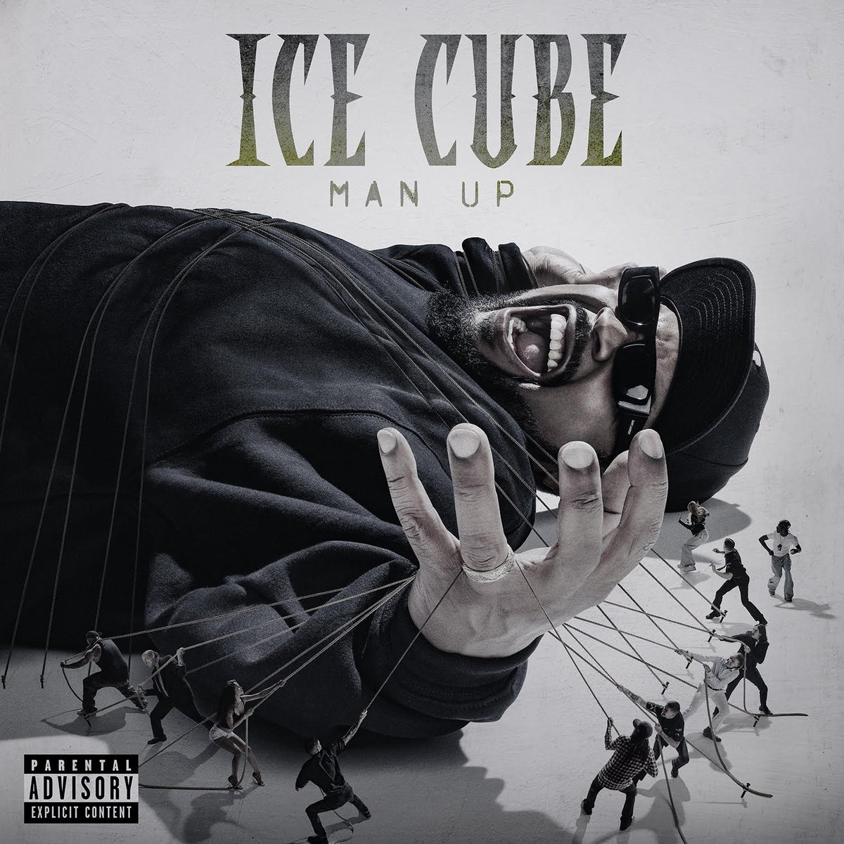 icecube's tweet image. MAN UP is out now on all platforms—lnk.to/ManUpIceCubePr…