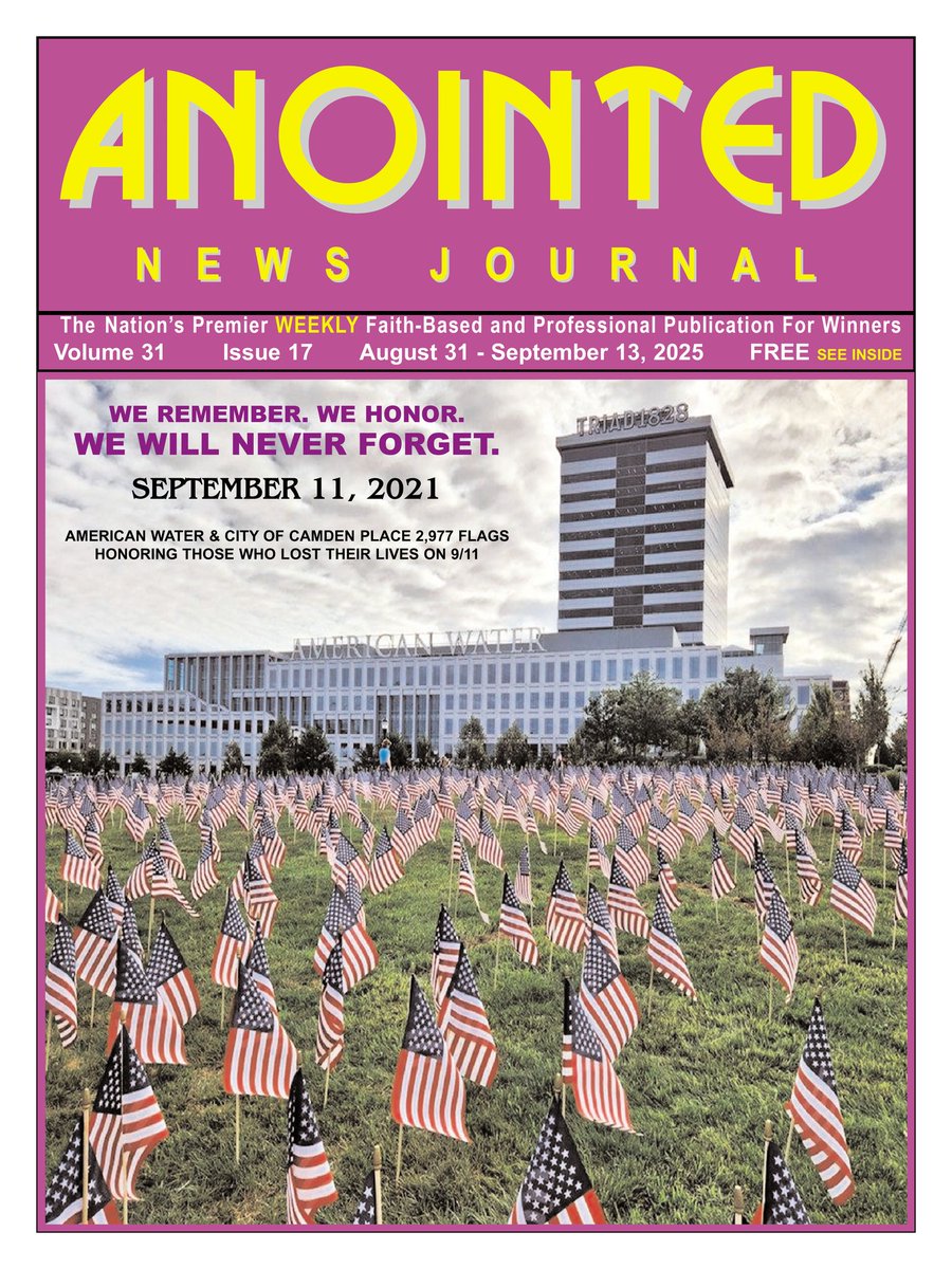 anointednews's tweet photo. The latest from ANJ, remembering 9/11 🇺🇸
https://t.co/I5XKjzo2Bz https://t.co/ELEnCfa5wh