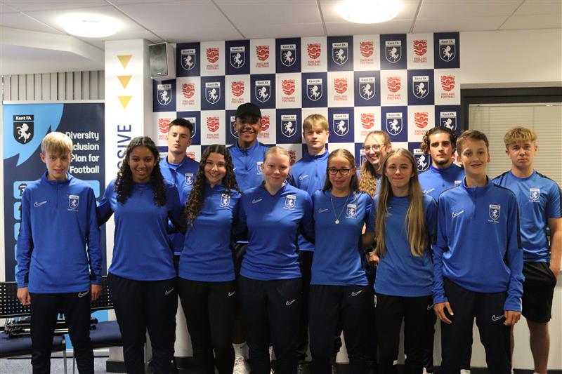KentFA's tweet photo. KENT FA YOUTH COUNCIL | We kicked off the new season in style yesterday evening with our first Youth Council meeting of the 2025-26 season at Kent FA HQ! ✨

Our Youth Council members brought some fantastic ideas, and teamwork to the table as they began shaping new projects for the year ahead. 

They will be involved in several upcoming opportunities throughout the season within Kent football and we can’t wait to see the impact they’ll make. 👏⚽