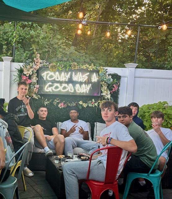 BrodyN52's tweet photo. Had a great football team dinner with the guys last night. Thanks to Players Sports Bar for always hosting us.

Now on to our first game of the season tonight in D-Y, after having a bye week on week 1. https://t.co/01Alxa2Qrd