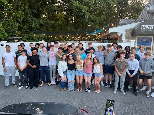 BrodyN52's tweet photo. Had a great football team dinner with the guys last night. Thanks to Players Sports Bar for always hosting us.

Now on to our first game of the season tonight in D-Y, after having a bye week on week 1. https://t.co/01Alxa2Qrd