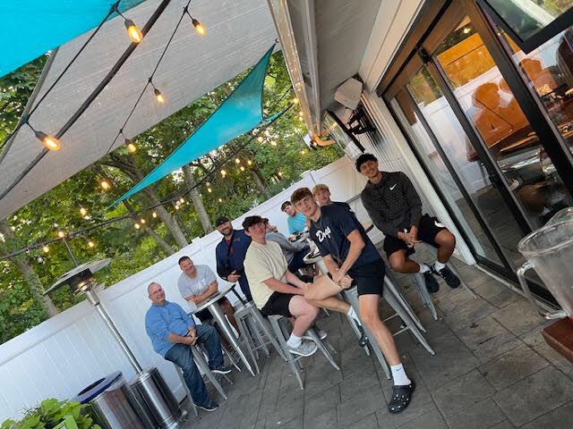 BrodyN52's tweet photo. Had a great football team dinner with the guys last night. Thanks to Players Sports Bar for always hosting us.

Now on to our first game of the season tonight in D-Y, after having a bye week on week 1. https://t.co/01Alxa2Qrd