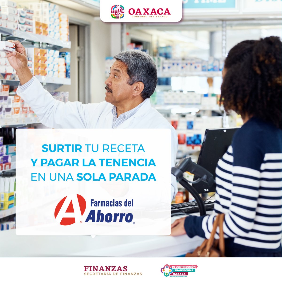 Pagar tu #Tenencia2025 es tan sencillo como ir por tus compras.😉🧾🛒
Ponte al corriente mientras haces tus vueltas del día. Es fácil, rápido y sin salir de tu rutina, porque cumplir ahora es parte de una buena experiencia.
👉🏻 Descarga tu formato aquí: finanzasoaxaca.gob.mx