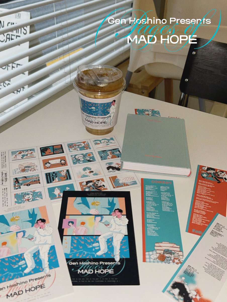 madhope_cafe's tweet photo. ˗ˋˏ 𝐏𝐚𝐠𝐞𝐬 𝐨𝐟 𝐌𝐀𝐃 𝐇𝐎𝐏𝐄 ˎˊ˗ 𝐃-𝐃𝐚𝐲

기다리던 호시노겐의 내한 공연이 코앞으로 다가왔습니다!
주말 양일간 개최되는 내한 기념 카페를 방문하신 뒤, 해시태그와 함께 후기를 남겨주시면 추첨을 통해 다섯 분께 A3 포스터 2종을 드립니다 💌

#Pages_of_MADHOPE https://t.co/iv6j1TTVV6