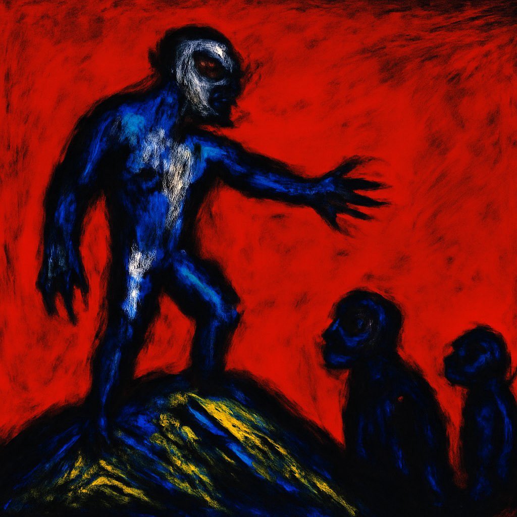 Царь горы I

Работа входит в серию «Фразеологизмы».

#царьгоры
#фразеологизмы
#neuropila 
#нейропила 
#рпарт
#современноеискусство 
#contemporaryart