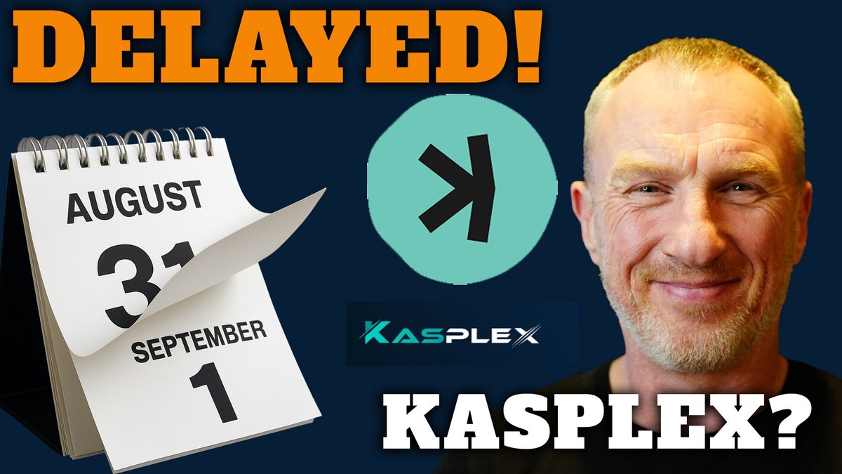 🚨 Kaspa Smart Contracts Delayed 🚨
But here’s the truth: it wasn’t Kaspa that delayed them… it was Kasplex.
In my new video I break down what really happened, what it means for KAS holders, and why the price is still stuck under $0.10.

👉 Watch here: youtu.be/BA7iPT67PKk