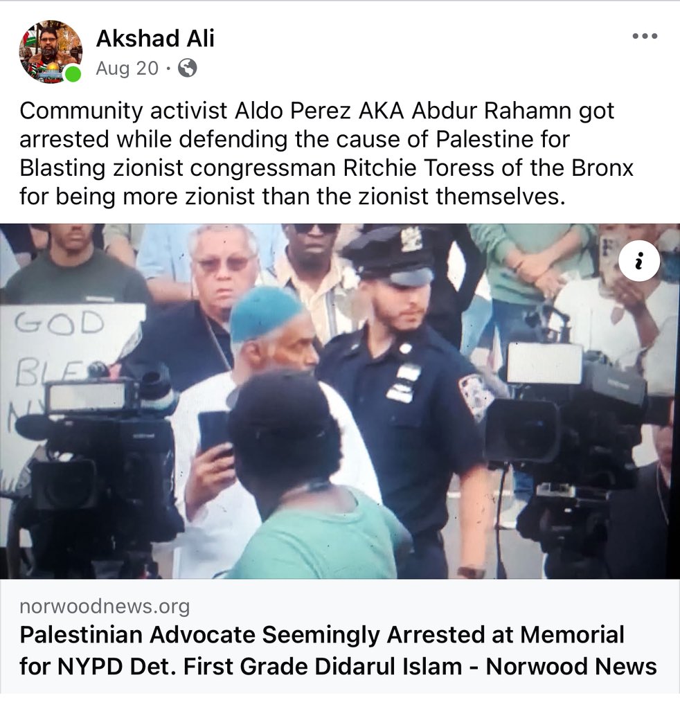 Lattina Brown, MPA 🇯🇲 (@lattinabrown) on Twitter photo A prominent Muslim leader in the Bronx, and a major supporter of mayoral candidate Zohran Mamdani, just called Charlie Kirk’s assassination the “Laughing story of the 21st century.”
I know who this individual is — and I am deeply disturbed that someone in a position of community A prominent Muslim leader in the Bronx, and a major supporter of mayoral candidate Zohran Mamdani, just called Charlie Kirk’s assassination the “Laughing story of the 21st century.”
I know who this individual is — and I am deeply disturbed that someone in a position of community