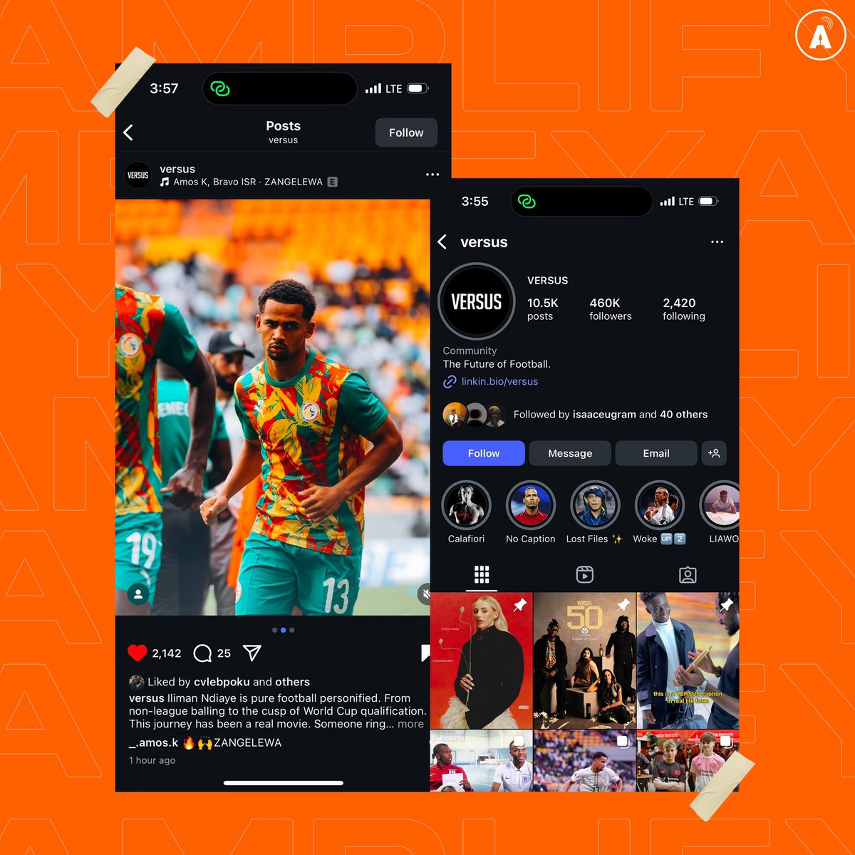 Amplify Ghana (@amplifygh) on Twitter photo 🇬🇭🚨📊 Global football culture platform VERSUS featured Amos K (<a href="/_amosk/">Listen to ZANGELEWA</a>) & Bravo ISR’s (<a href="/bravo_isr/">ZANGELEWA ⭐️</a>) hit single ‘ZANGELEWA’ on their main Instagram page — spotlighting the track on one of football’s most influential cultural stages.
— Is this the next global football anthem? 👀🔥 🇬🇭🚨📊 Global football culture platform VERSUS featured Amos K (<a href="/_amosk/">Listen to ZANGELEWA</a>) & Bravo ISR’s (<a href="/bravo_isr/">ZANGELEWA ⭐️</a>) hit single ‘ZANGELEWA’ on their main Instagram page — spotlighting the track on one of football’s most influential cultural stages.
— Is this the next global football anthem? 👀🔥