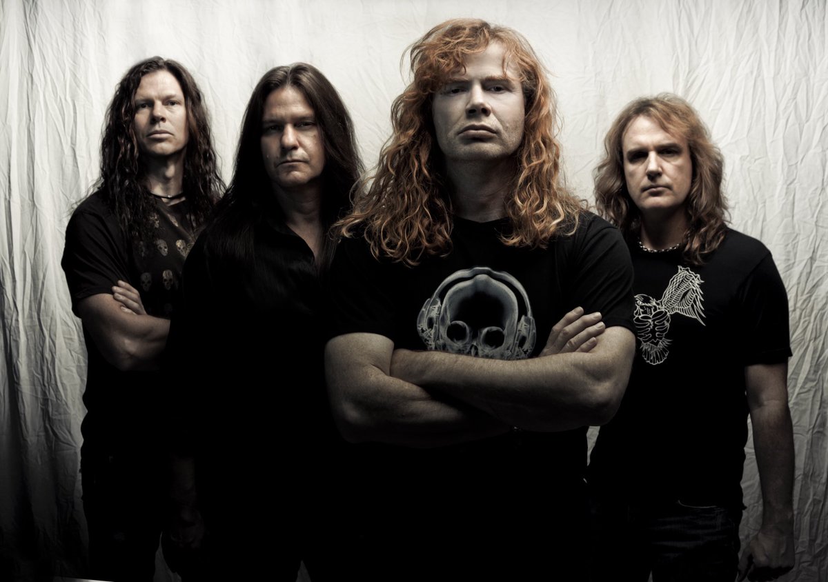 Megadeth's tweet image. The eras of Megadeth. A new one starts now.