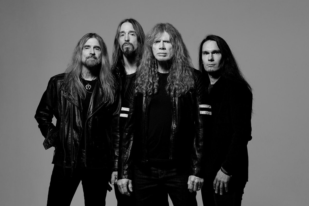 Megadeth's tweet image. The eras of Megadeth. A new one starts now.