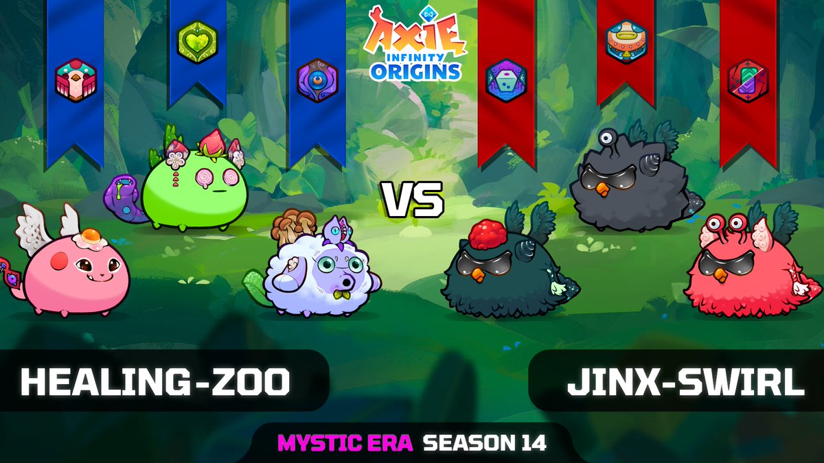 AxieOriginsMeta's tweet photo. 🚨The daily Axie Origins replay is now live on the channel 🚨 

HEALING-ZOO vs JINX-SWIRL

VIDEO: https://t.co/mKB8yXcqaW https://t.co/jtwBwWXPcr