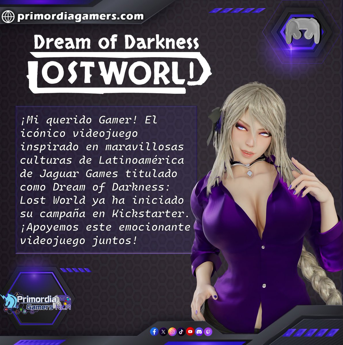 Primordia Gamers NLA tweet media