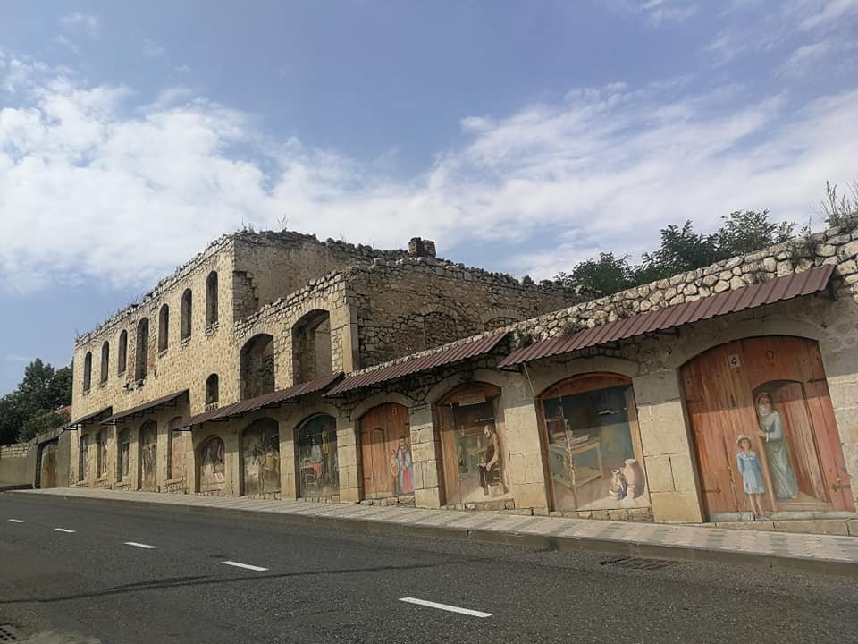 #Shushi, #Artsakh - Sept 2020. 
With my #Wikipedia editor team on a fact-finding mission to document hidden history in the cultural capital of Artsakh. 
Days later, my (the) World would turn upside down.
