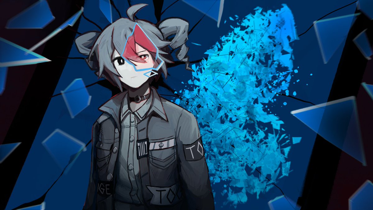 I had the pleasure of working on the artwork for a Teto cover of Belle Papillon by TogeToge!! 

I'm extremely honored as this is the first time my artwork was used in a v-synth MV 🥹 It's been a dream to do work like this and I'm happy it's for two big interests of mine!