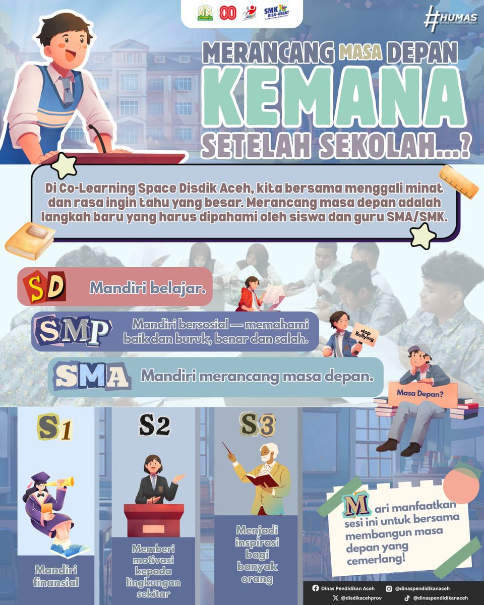 disdikacehprov's tweet image. 🚀 Di Co-Learning Space Disdik Aceh, rasa ingin tahu jadi energi untuk melangkah lebih jauh.
Guru &amp;amp; siswa SMA/SMK belajar bersama, merancang masa depan dengan cara baru. 🌟

#CoLearningSpace #SahabatCaroeng #DisdikAceh