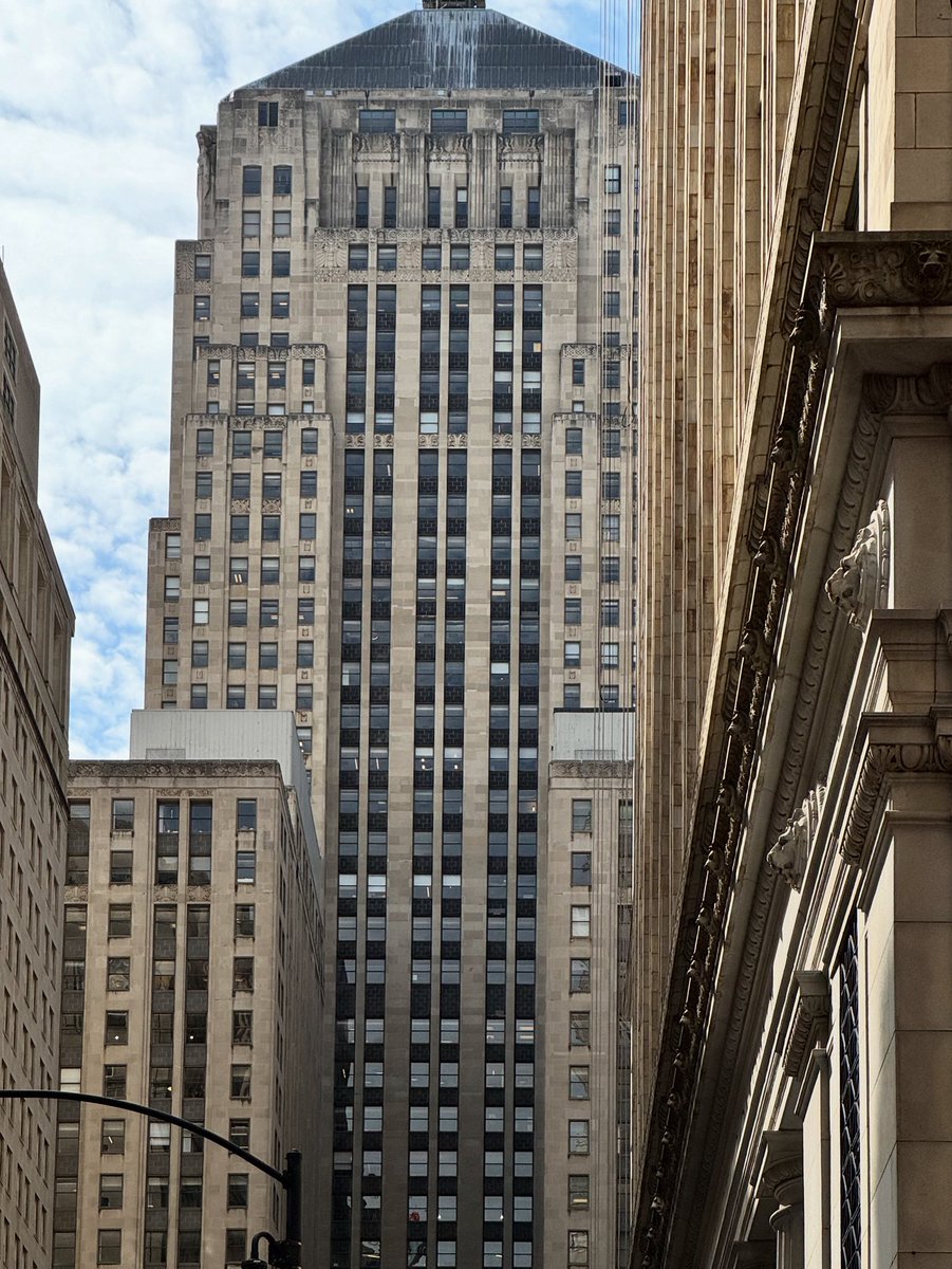 The Chicago Board of Trade on LaSalle, the world's second most iconic Art-Deco skyscraper after Chrysler?