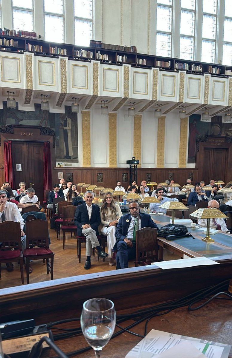 Congreso de la Asociación Mundial de Derecho Procesal en Zagreb (Croacia). ⚖️🧑‍⚖️👩‍⚖️

Con la representación de los doctores Nathan Nisimblat Vicepresidente del ICDP, Jairo Pinto del Capítulo Sincelejo, Jhony Batalla Director de Capítulos, intervinieron en este evento internacional,