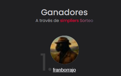 argos_defi's tweet photo. 🥳GANADOR DEL SORTEO🥳

El ganador del sorteo de @Focusly_io que se hace acreedor de un cupo para mi curso de "Cómo conseguir trabajo en Web3" es...🥁🥁🥁🥁

@franborrajo 

Felicitaciones!!! En breve te contactaremos!!!