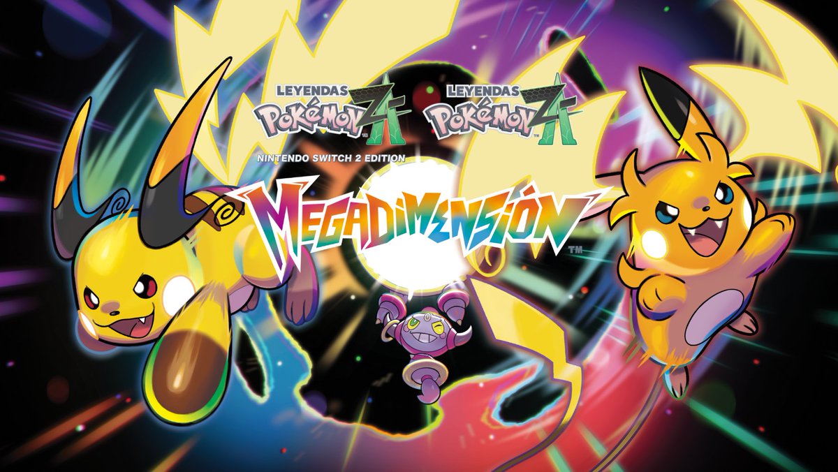 Han comenzado a producirse distorsiones por toda Ciudad Luminalia, y parece que conectan con un lugar enigmático. ¡Tu historia junto al Equipo MZ continúa en Megadimensión, el contenido descargable para Leyendas Pokémon: Z-A!

#LeyendasPokemonZA