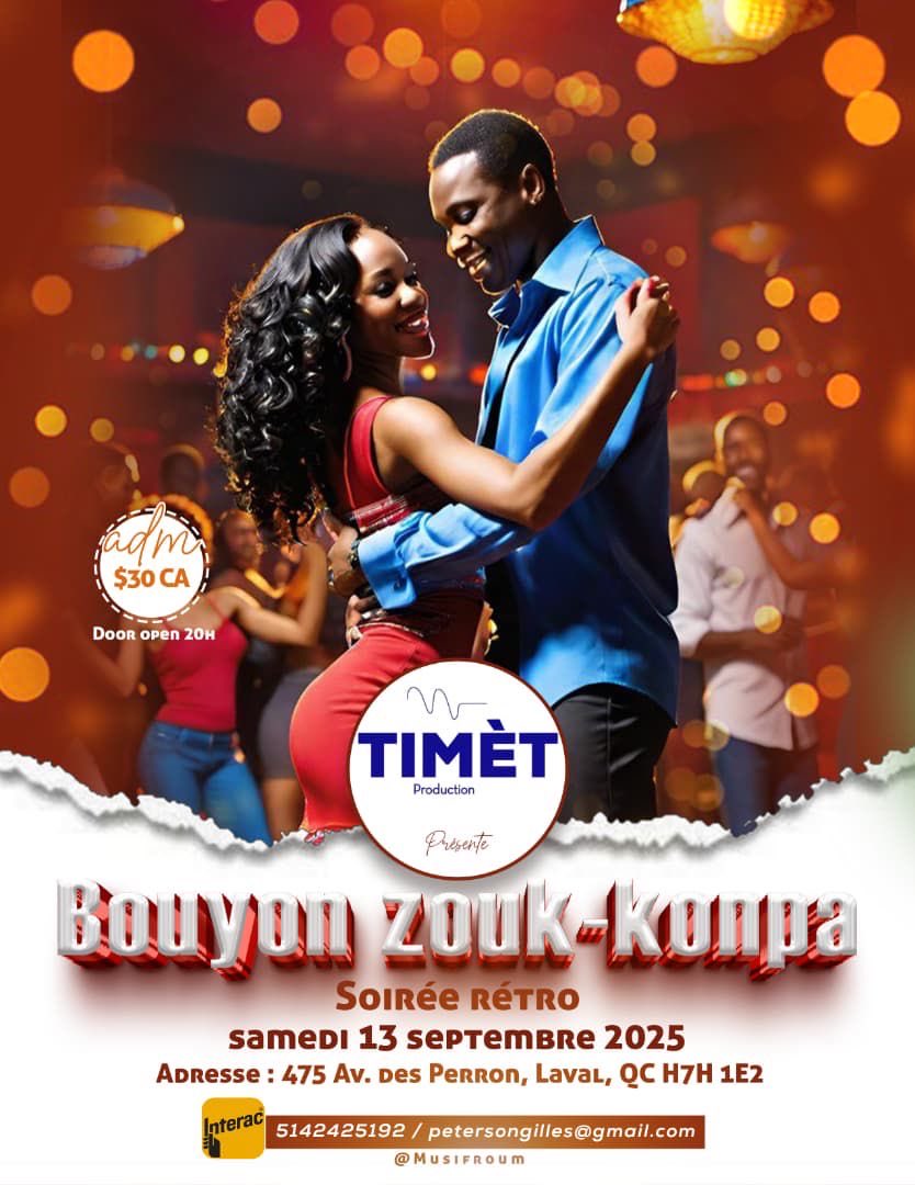 Tomorrow is the big day! Let’s go out there and create unforgettable memories together. <a href="/PetersonGilles/">Ti Mèt</a> AKA little master!