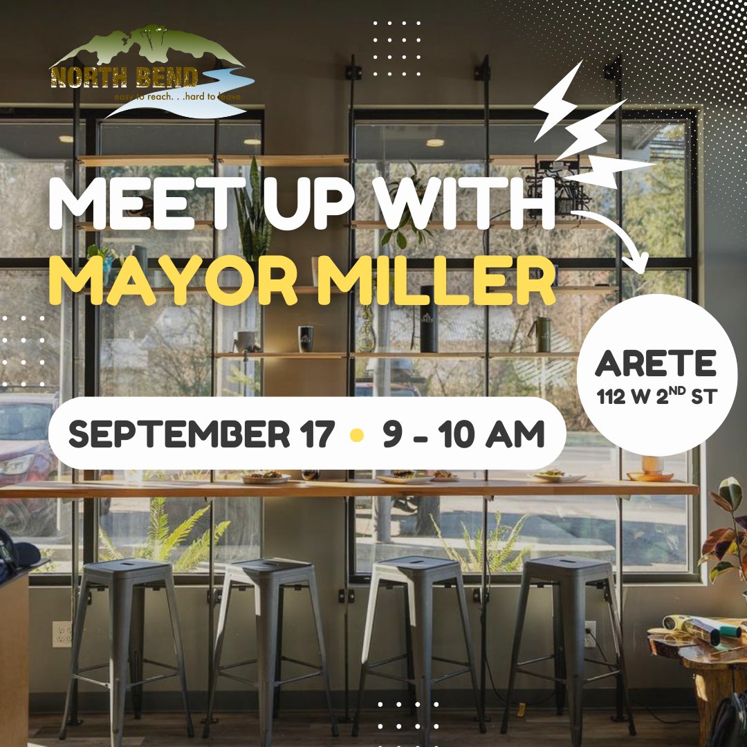 On Wednesday morning, Mayor Mary Miller is inviting residents to join her for casual, community-focused conversations with the return of the city’s 𝐌𝐞𝐞𝐭 𝐔𝐩 𝐰𝐢𝐭𝐡 𝐭𝐡𝐞 𝐌𝐚𝐲𝐨𝐫 series: tinyurl.com/4r488wwc