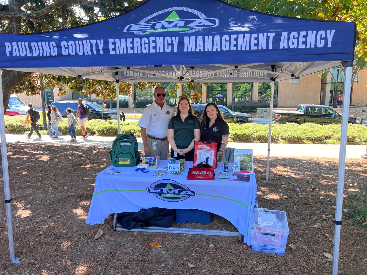 On Wednesday, Paulding County Emergency Management Agency took part in Campus Safety Day at Kennesaw State University. This event was an opportunity to share vital emergency preparedness knowledge, emphasizing the need to be ready for unexpected events.