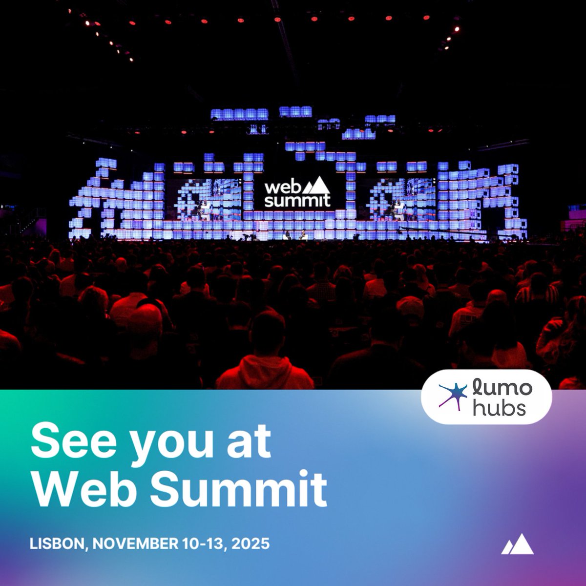 lumohubs's tweet photo. Hey @websummit   attendees!
We’re excited to meet you in Lisbon from November 10–13.

Stop by the @lumohubs  booth to learn how we’re bridging classrooms, living rooms, and global markets—and how you can be part of it. Let’s innovate together!

#WebSummit #LumoHubs #Lisbon2025 https://t.co/5lWGIk4QGk