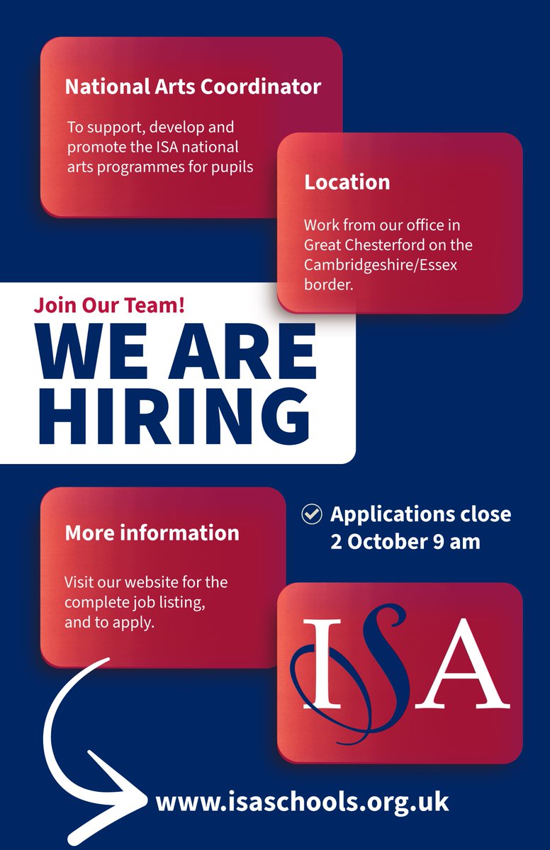 The Independent Schools Association (ISA) tweet media