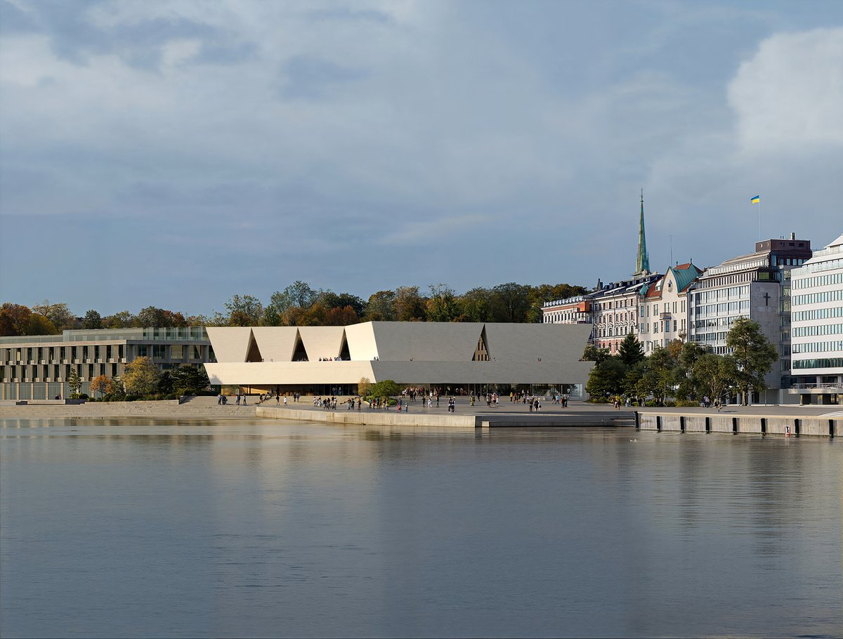ArchDaily's tweet photo. JKMM Architects wins competition to design Finland’s New Museum of Architecture and Design in Helsinki https://t.co/MNcmnw5HYV https://t.co/AmQCJBc2wE