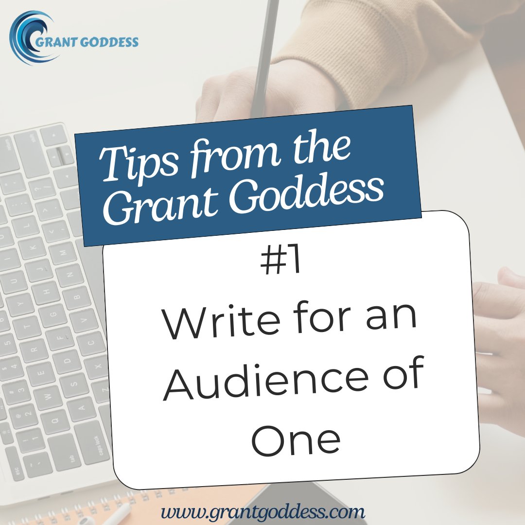 grantgoddess's tweet photo. On Writing for Your Audience

Stop using a one-size-fits-all proposal. The best grants are written for an audience of one: the funder. Read their mission, study their past awards, and speak their language. 

Tailoring your proposal is non-negotiable.

#GrantWriting https://t.co/EimXONHGRg