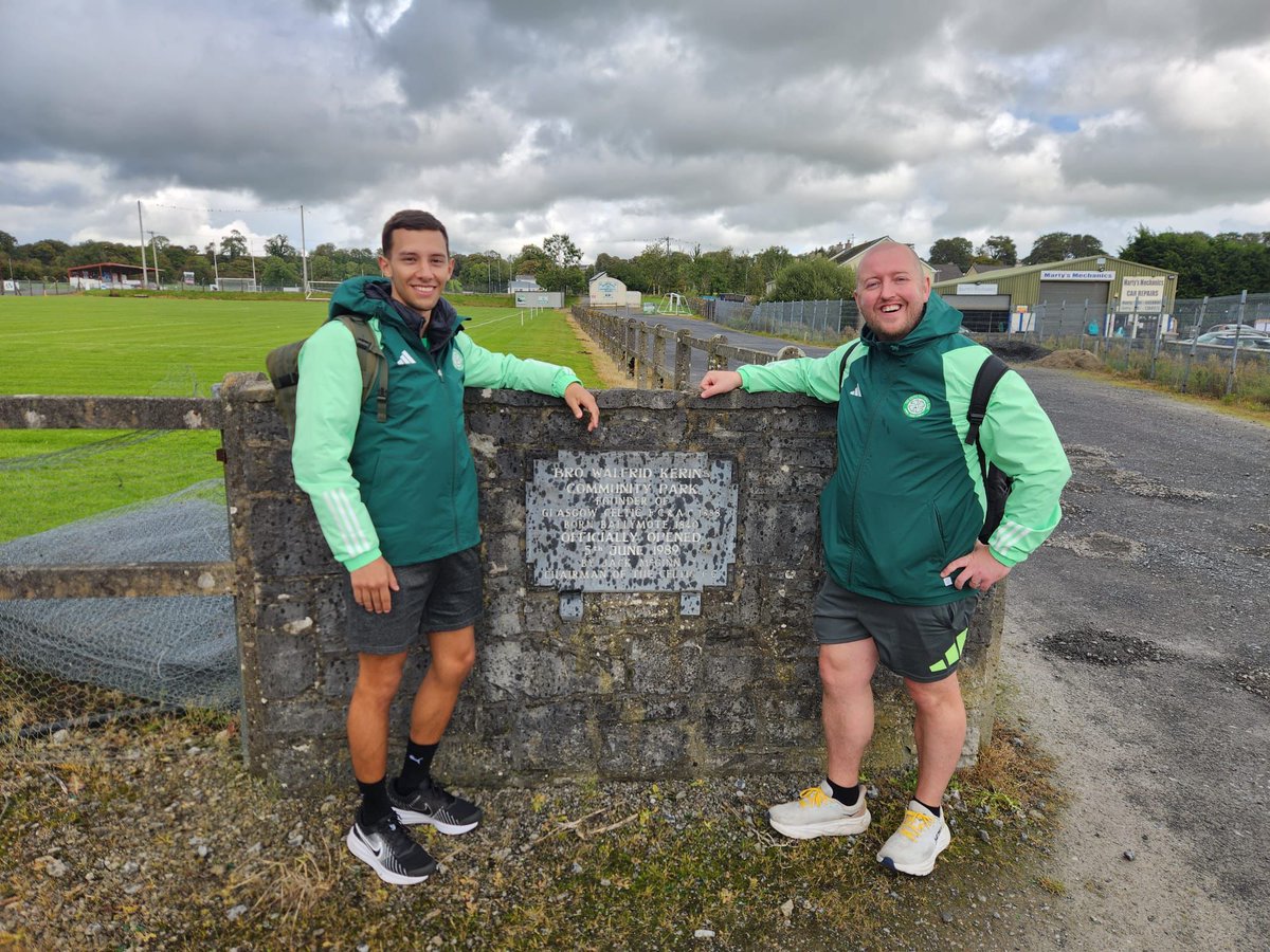 <a href="/walktowalfrid/">The Walk to Walfrid</a> What a journey! 🤩 

Mark &amp; Santiago have completed 100 miles over 5 days, walking from Letterkenny to the Brother Walfrid statue in Ballymote! 👏🍀

Massive congratulations and thanks to you both 💚