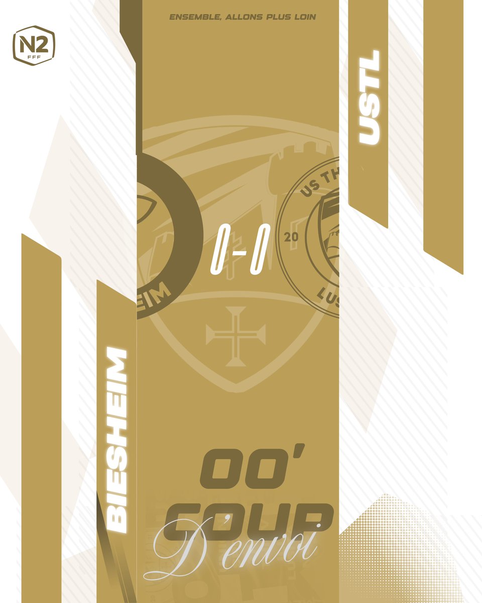#ASCBUSTL / 0️⃣-0️⃣ / 1’

🔴 C’est parti à Biesheim pour cette 5e journée de N2 !

Allez Thionville !