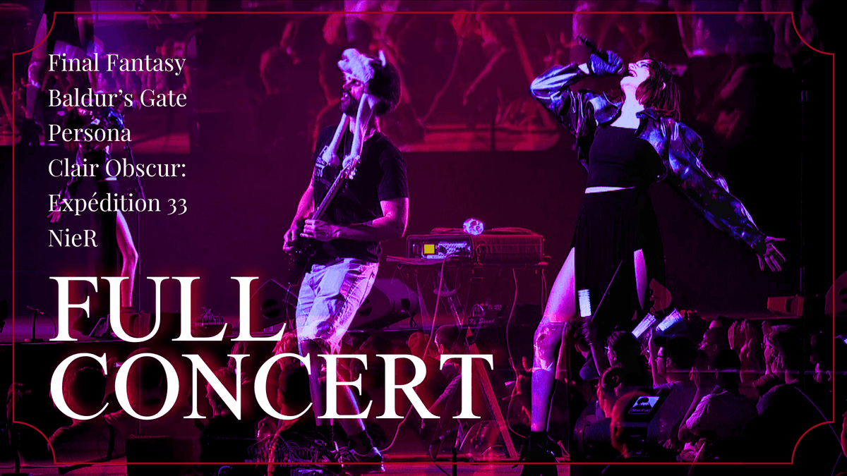 🎸 HUSKY BY THE GEEK x PERNELLE 🎤
live at Japan Expo 2025 (full concert)

13.09.25 / 4pm CET
—⟩ waiting room: youtu.be/VDS3hTGpaIY

#FinalFantasy 
#Persona
#Expedition33 
and more...