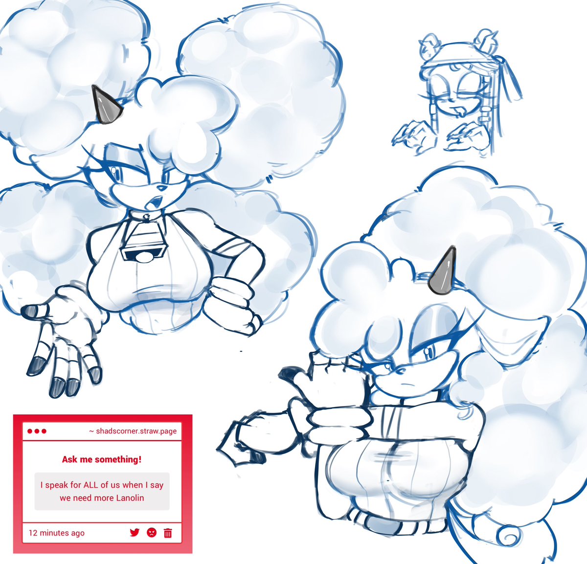 I was very sleepy but it must be done #lanolin