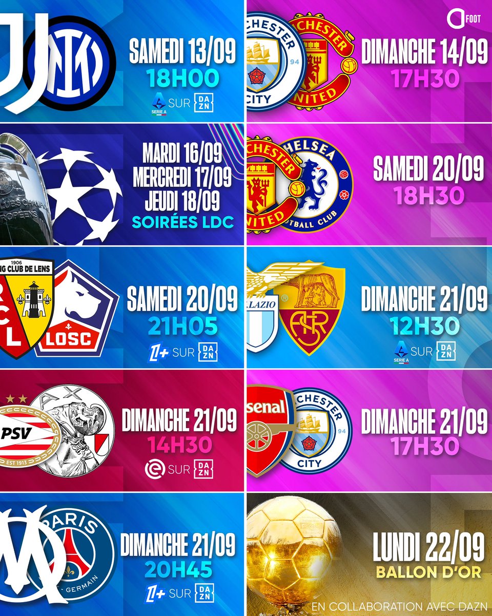 🍗🍿 𝗟𝗔 𝗧𝗥𝗘̂𝗩𝗘 𝗖’𝗘𝗦𝗧 𝗙𝗜𝗡𝗜… 𝗢𝗡 𝗣𝗔𝗦𝗦𝗘 𝗔̀ 𝗧𝗔𝗕𝗟𝗘 !

On va tellement bien manger sur les 10 prochains jours… 🤩

🌕 𝗕𝗔𝗟𝗟𝗢𝗡 𝗗’𝗢𝗥
🇪🇺 𝗟𝗜𝗚𝗨𝗘 𝗗𝗘𝗦 𝗖𝗛𝗔𝗠𝗣𝗜𝗢𝗡𝗦
🍿 𝗖𝗟𝗔𝗦𝗦𝗜𝗤𝗨𝗘/𝗗𝗘𝗥𝗕𝗬𝗦/𝗖𝗛𝗢𝗖𝗦

Vous êtes prêts ? 🤔

🤝 𝘦𝘯