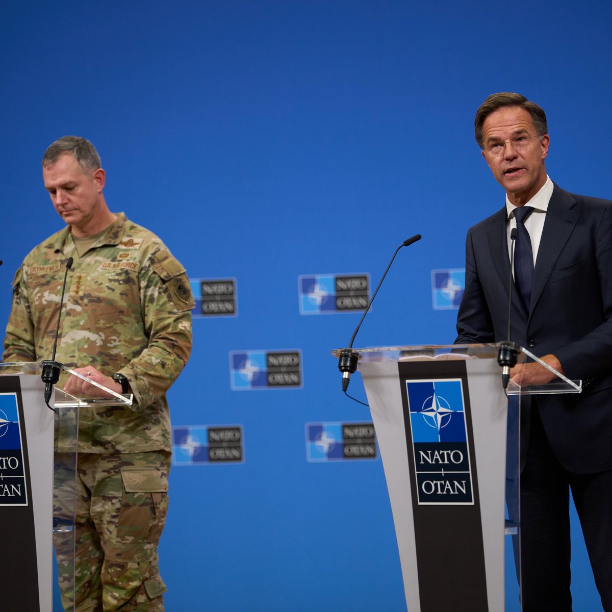 .<a href="/SecGenNATO/">Mark Rutte</a> Mark Rutte and Supreme Allied Commander Europe Gen Alexus G. Grynkewich announced the launch of “Eastern Sentry", a military activity aimed to bolster #NATO’s posture along the eastern flank.

➡️ Read: bit.ly/46iZ5BM