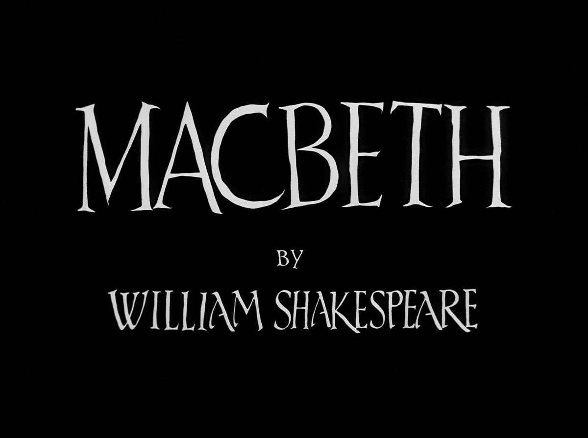 HauntedMovies's tweet image. Macbeth (1948) dir. Orson Welles
