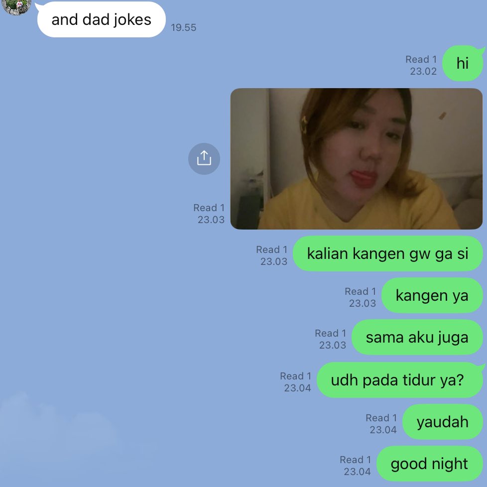 agak gila dikit soalnya lg kangen my kin kesayangan gw