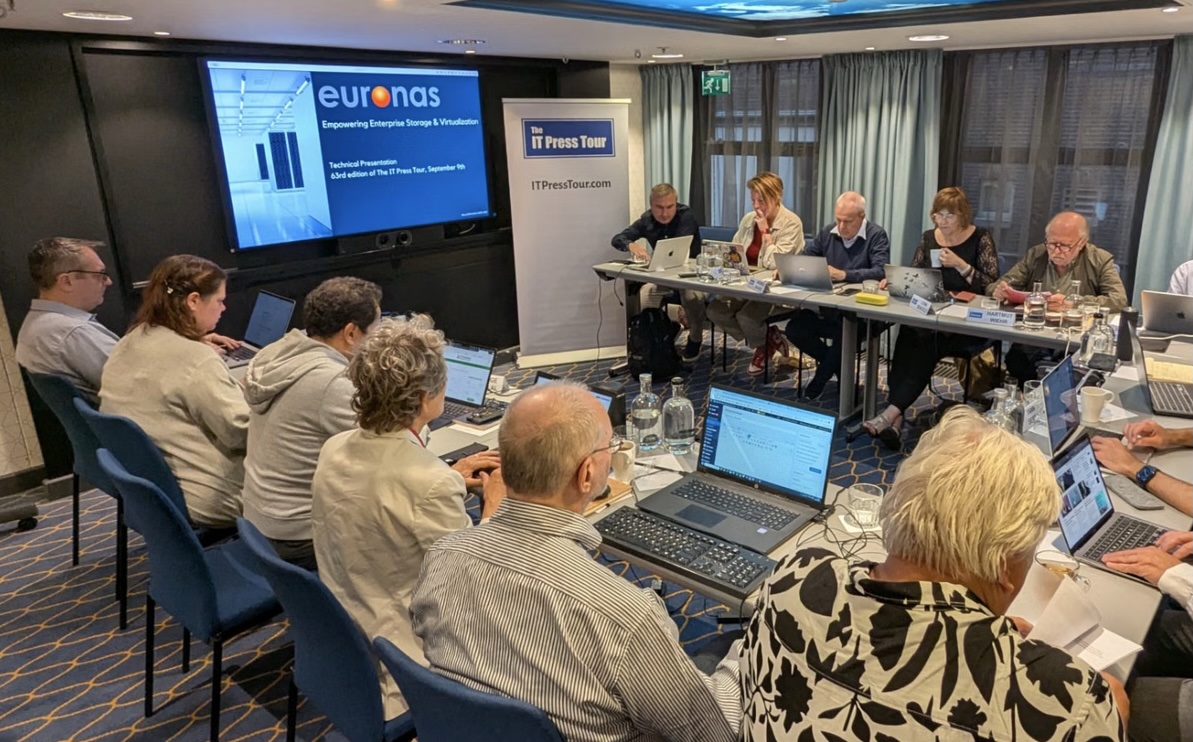 coustautc's tweet image. Life After VMware: Lessons From EuroNAS at the IT Press Tour. @NeilCHughes #TechTalksNetwork bit.ly/4mUhNa4 #EuroNAS
#MultiCloud #FileStorage #BlockStorage #ObjectStorage #NAS #Ceph #S3 #OpenSource #ITPT @ITPressTour 63rd Edition in Amsterdam